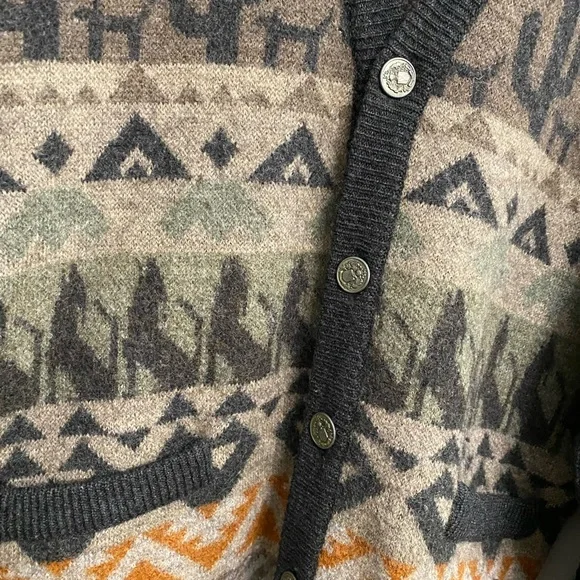 Vintage Longhouse Canada Wool Cardigan - Picture 3 of 4